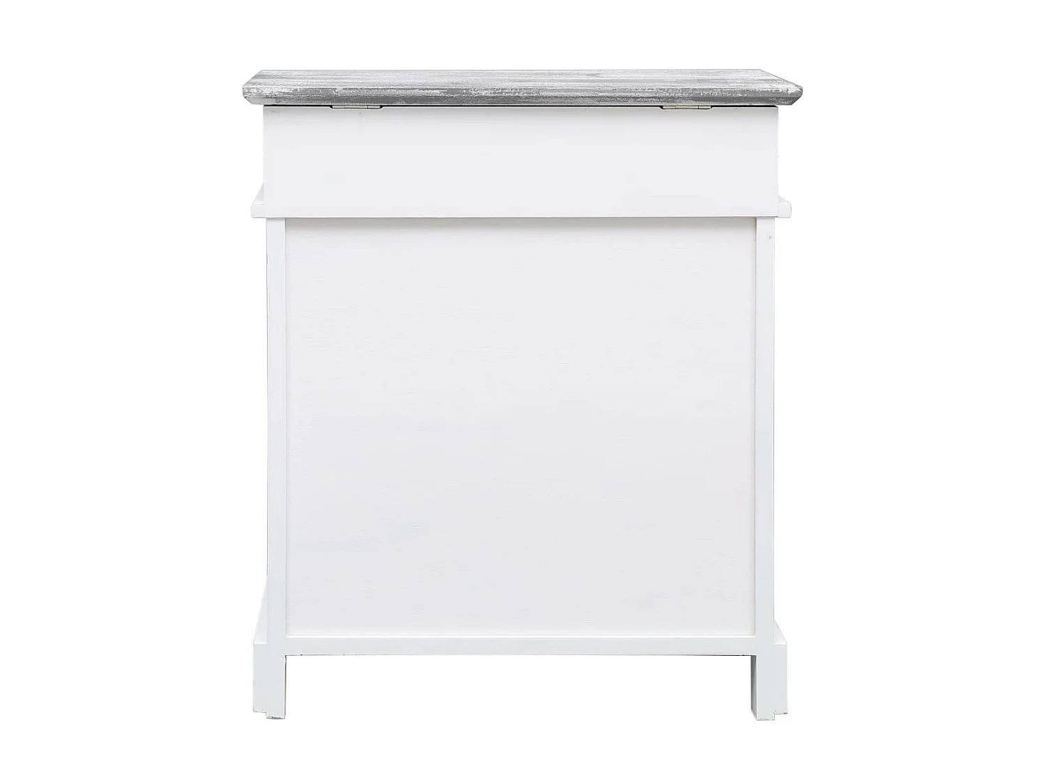 Armoire à chaussures Gris 50 x 28x58 Bois de Paulownia 2