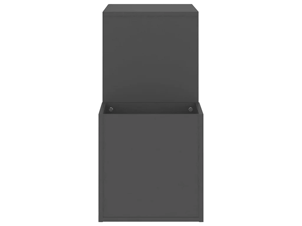 Armoire à chaussures entrée Gris 105x35,5x70