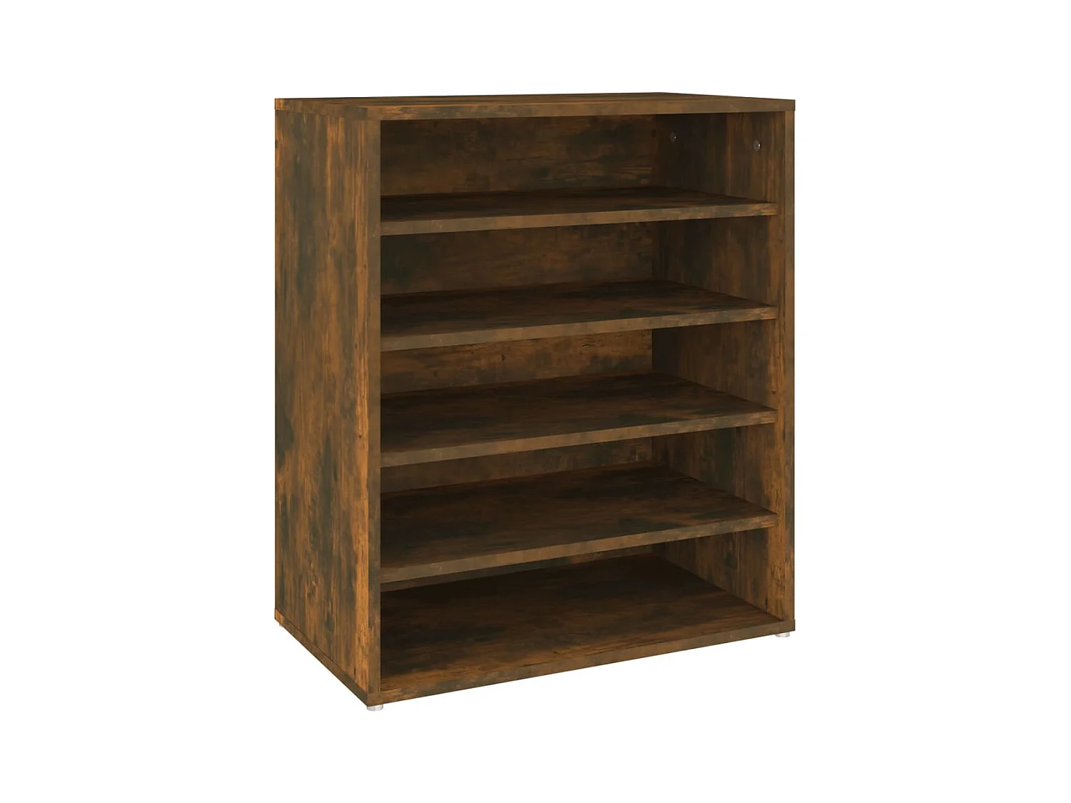 Meuble à chaussures Chêne fumé 60x35x70 Bois d'ingénierie