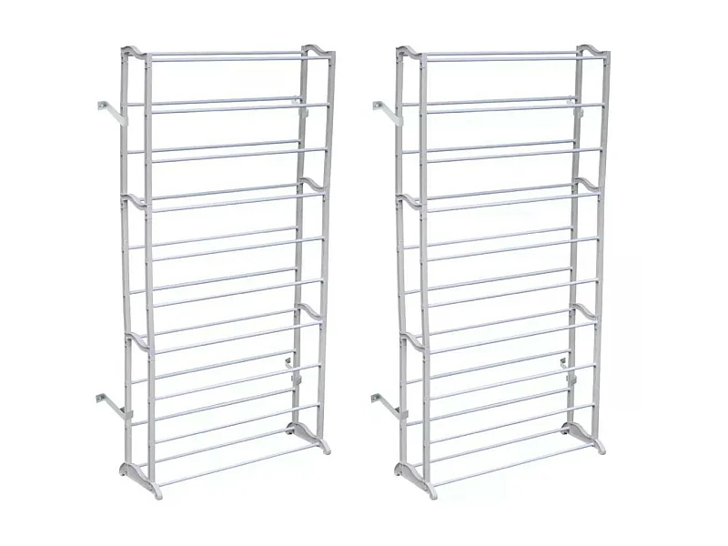 Étagère à chaussures 2 pcs