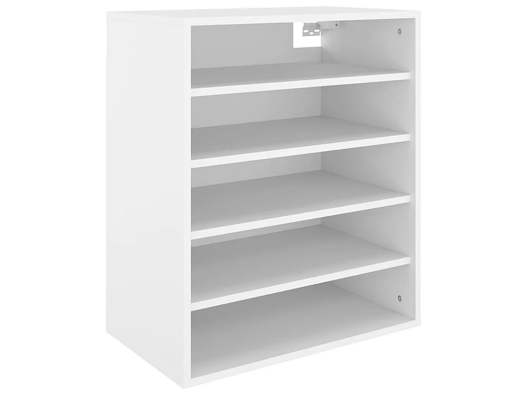 Armoire à chaussures Blanc 60x35x70