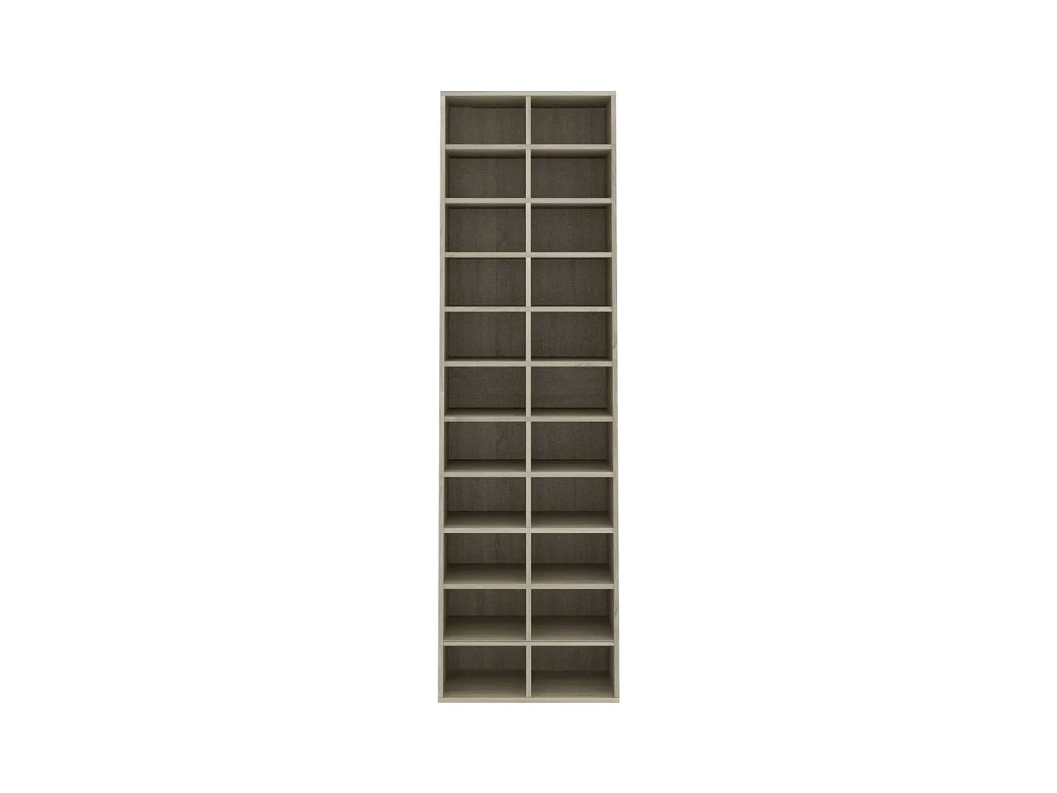 Armoire à chaussures Chêne sonoma 54x34x183