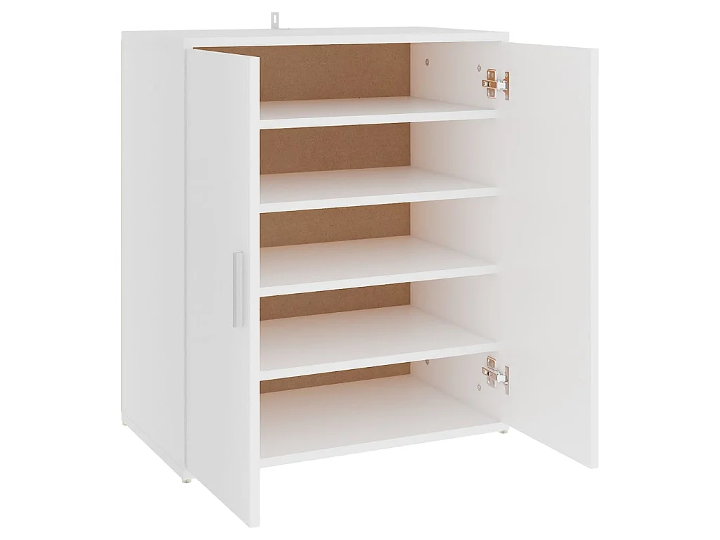 Armoire à chaussures Blanc 60x35x70 2