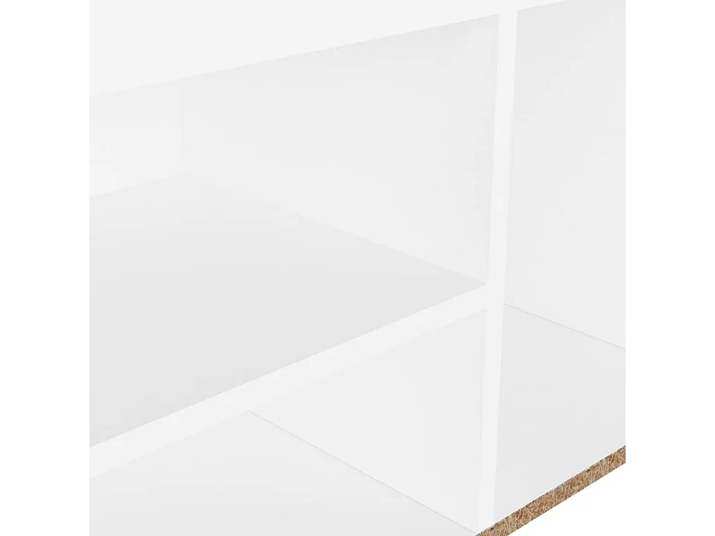 Banc à chaussures avec coussin Blanc 80x30x47