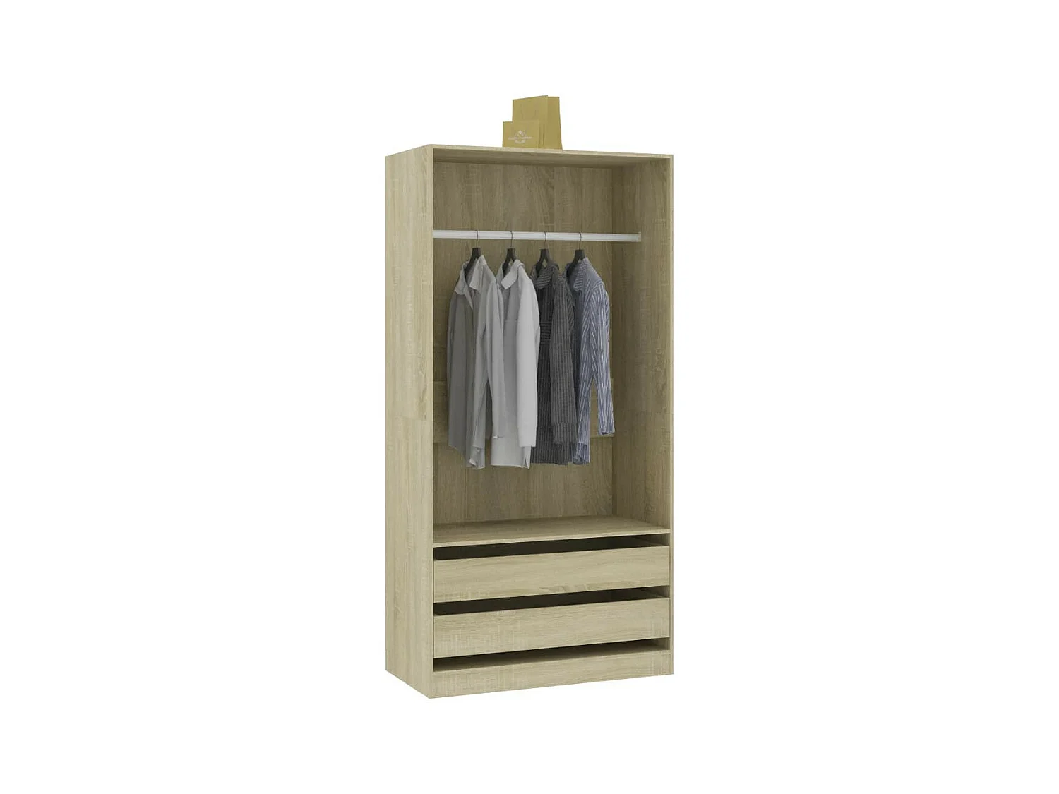 Garde-robe Chêne sonoma 100x50x200