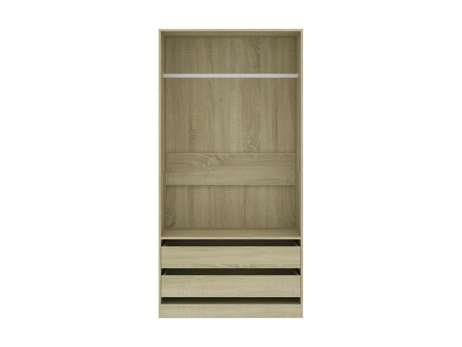 Garde-robe Chêne sonoma 100x50x200