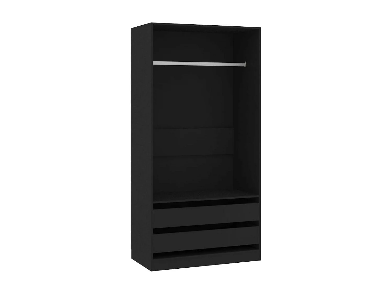 Garde-robe Noir 100x50x200