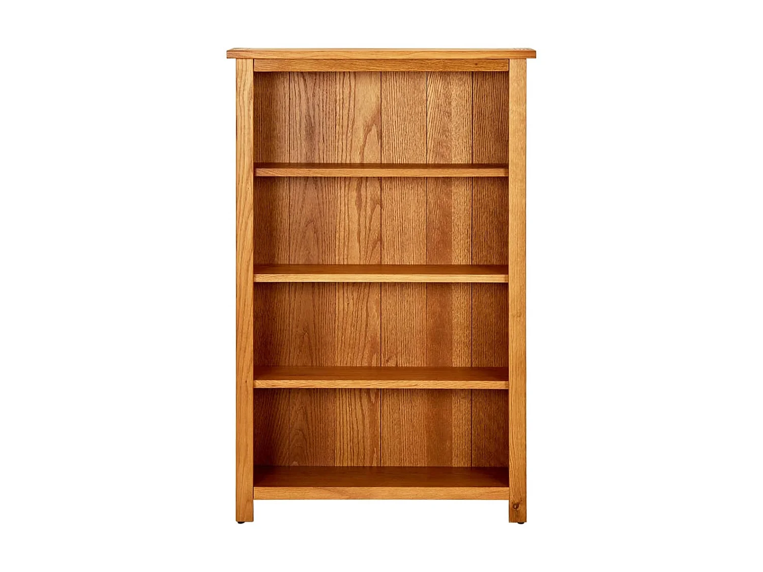 Bibliothèque à 4 niveaux 70x22x110 Bois de chêne massif