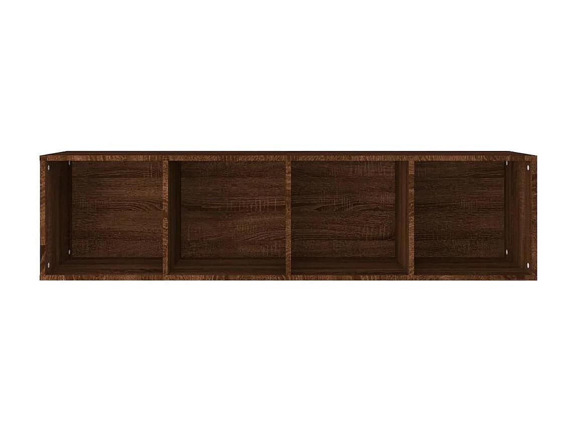 Bibliothèque-Meuble TV Chêne marron 36x30x143