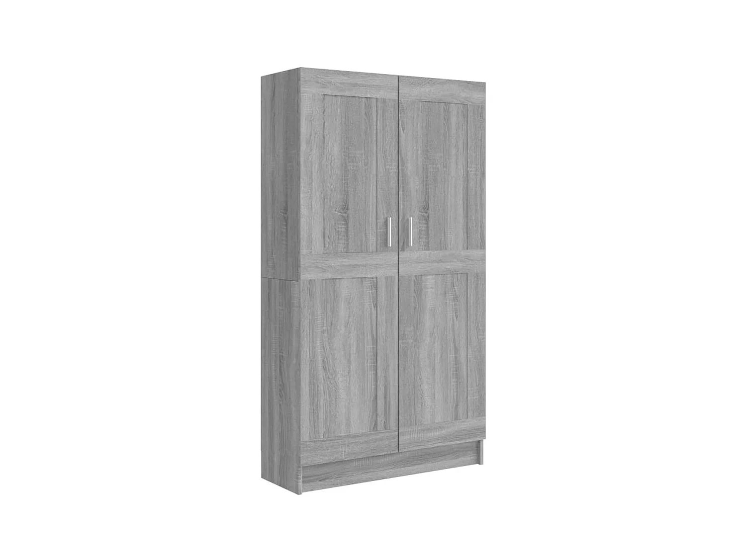 Bibliothèque Sonoma gris 82,5x30,5x150 Bois d'ingénierie