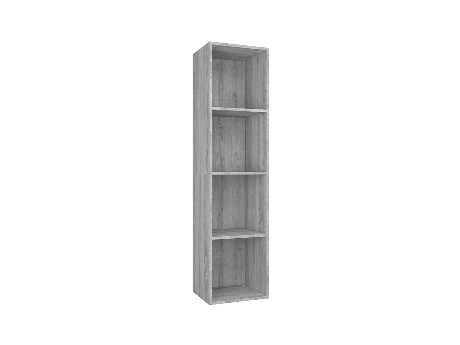 Bibliothèque-Meuble TV Sonoma gris 36x30x143