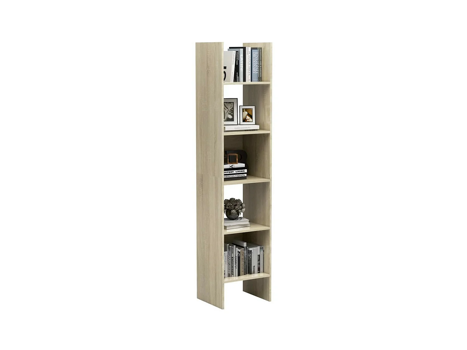 Bibliothèque Chêne sonoma 40x35x180