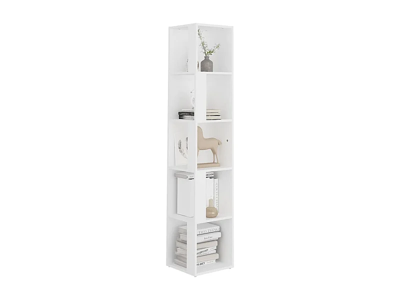 Armoire d'angle Blanc 33x33x164,5