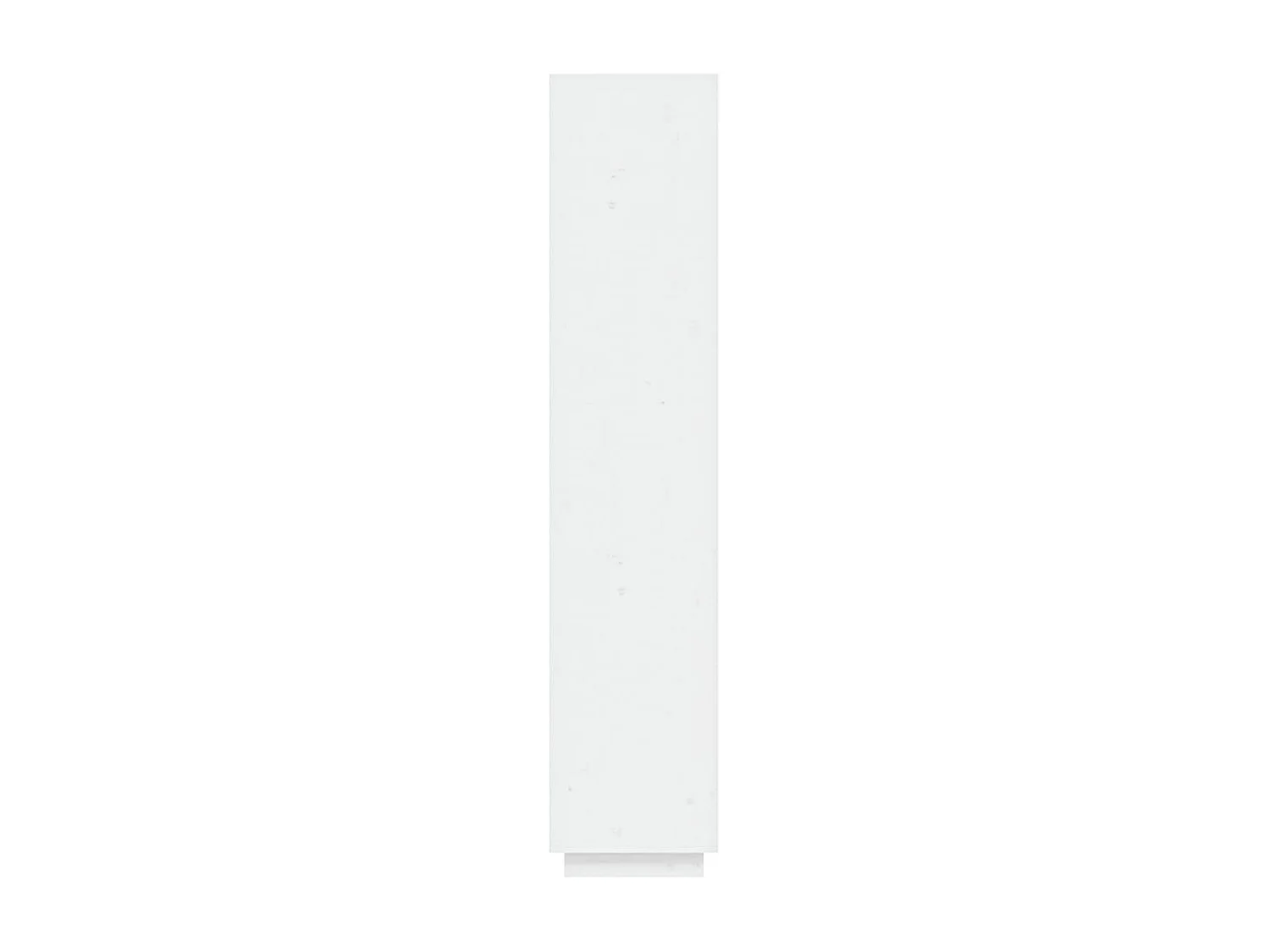 Bibliothèque-Séparateur de pièce Blanc 40x35x167 Pin solide