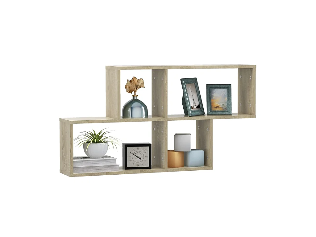 Étagère murale Chêne sonoma 100x18x53