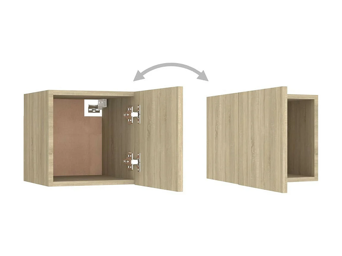 Étagère murale Chêne sonoma 30,5x30x30