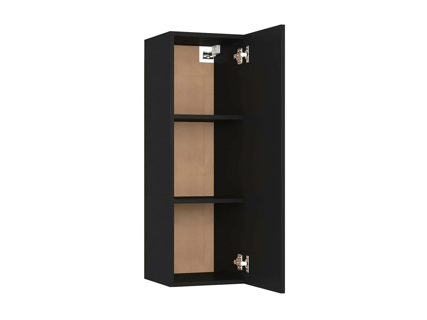 Etagère murale Noir 30,5x30x90