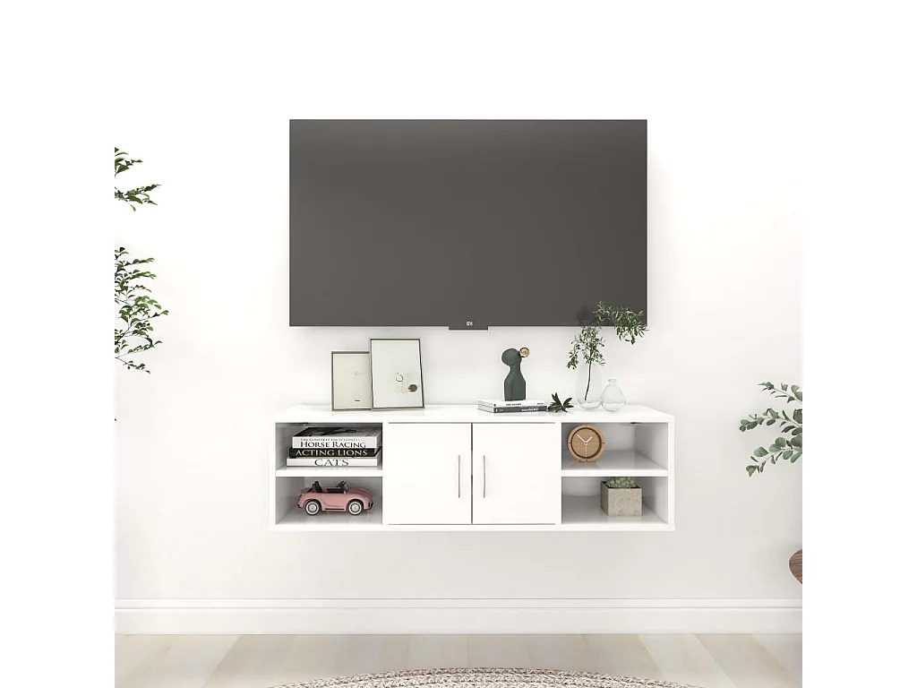 Étagère murale Blanc 102x30x29