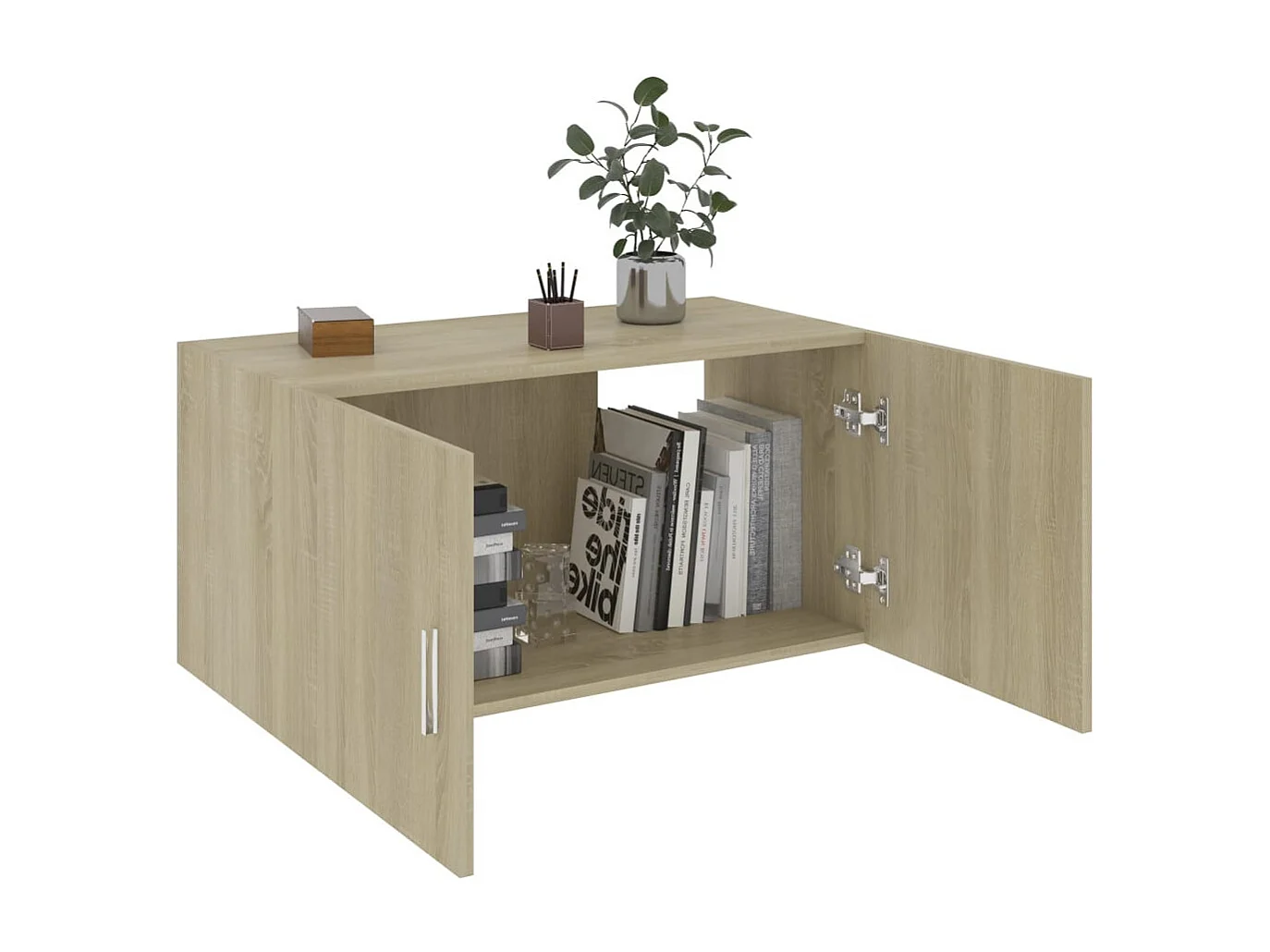 Armoire murale Chêne sonoma 80x39x40 Paka