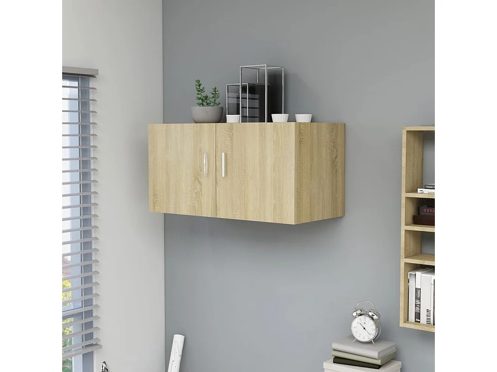 Armoire murale Chêne sonoma 80x39x40 Paka