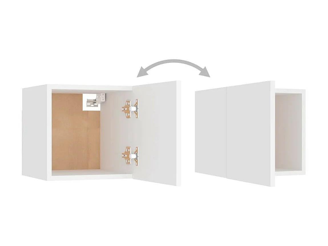 Étagère murale Blanc 30,5x30x30