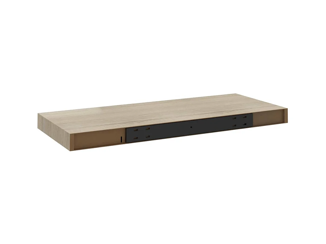 Étagère murale flottante Chêne 60x23,5x3,8 MDF