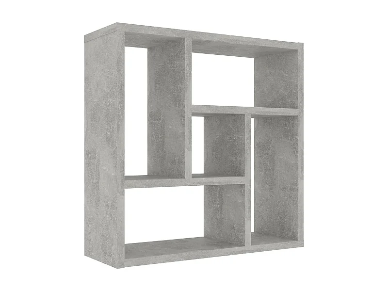 Étagère murale Gris béton 45,1x16x45,1