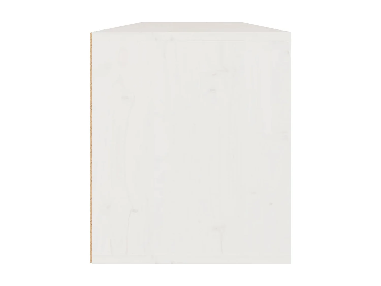 Armoires murales 2 pcs Blanc 60x30x35 Bois de pin massif