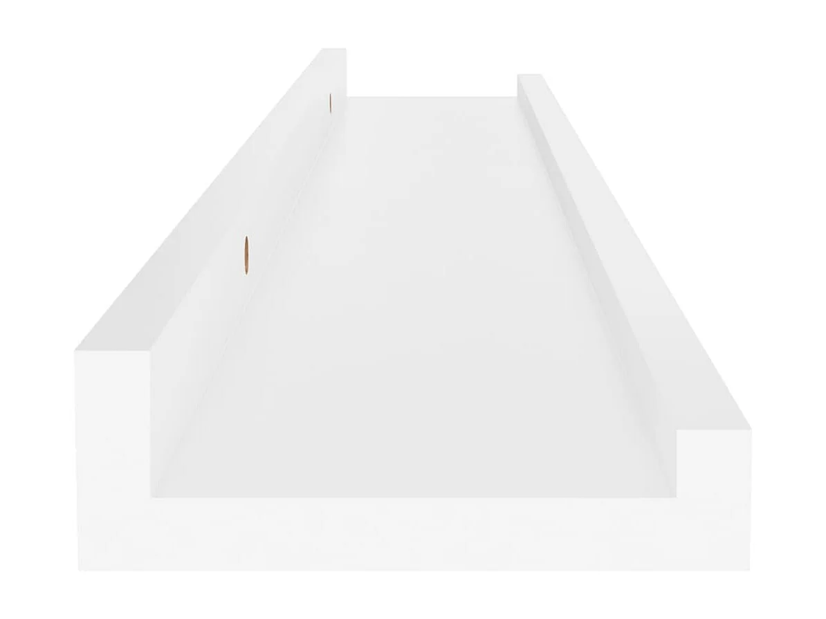 Étagères murales 4 pcs Blanc 60x9x3