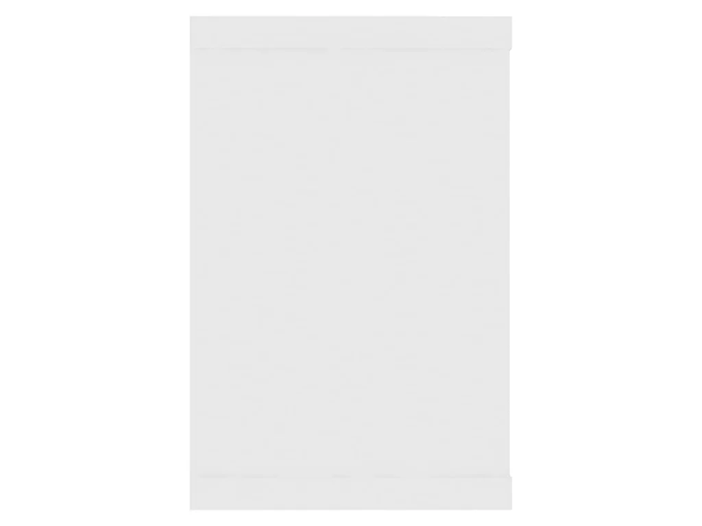 Étagères cube murales 6 pcs Blanc 60x15x23