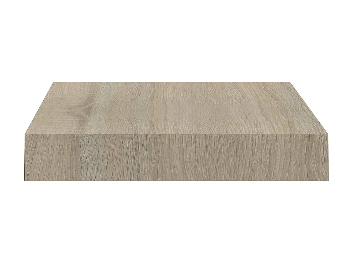 Étagère murale flottante Chêne 23x23,5x3,8 MDF