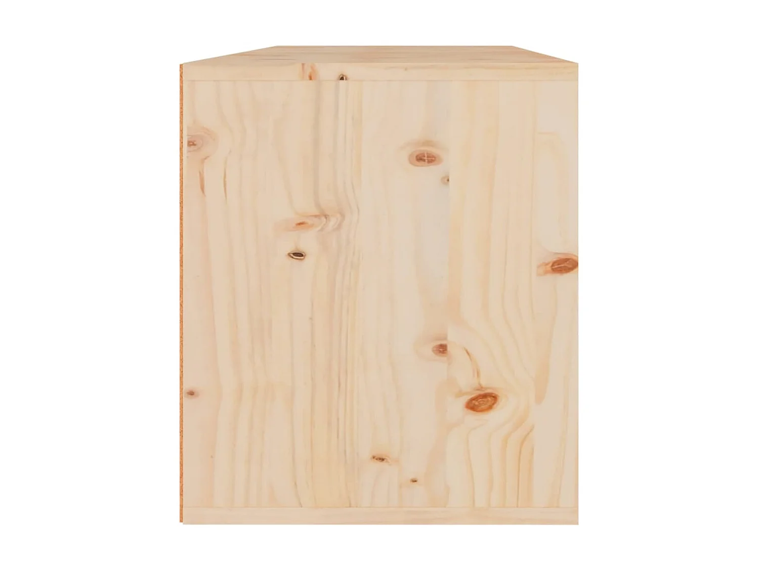 Armoires murales 2 pcs 45x30x35 Bois de pin massif