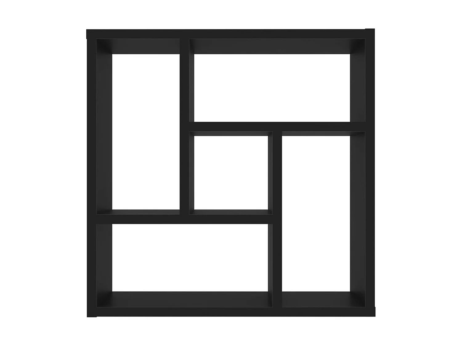 Étagère murale Noir 45,1x16x45,1