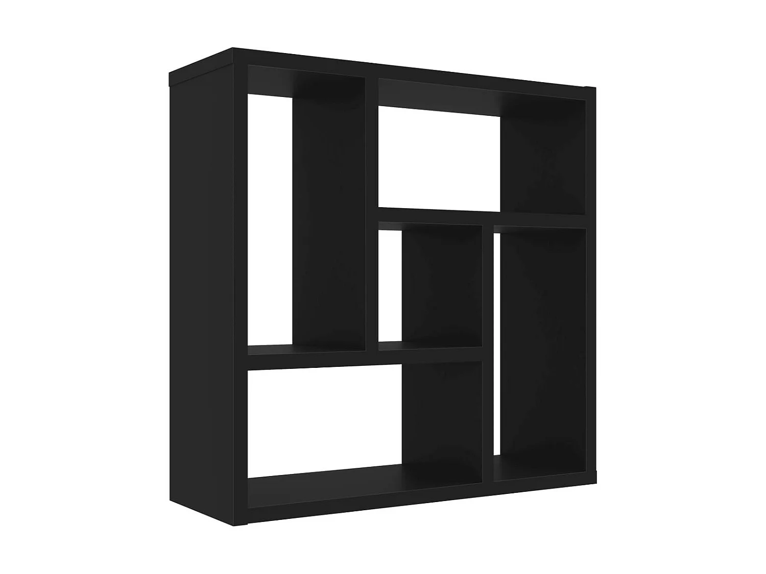 Étagère murale Noir 45,1x16x45,1