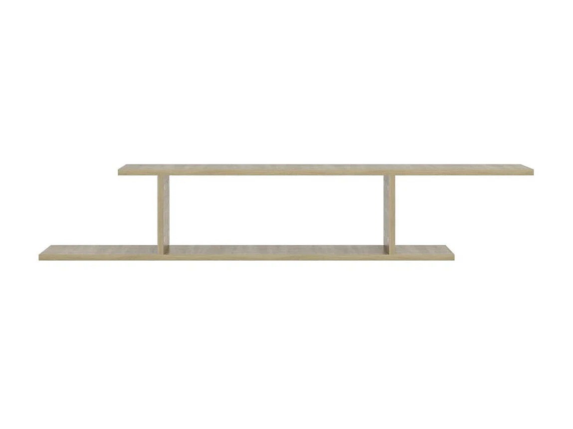 Étagère TV murale Chêne Sonoma 125x18x23