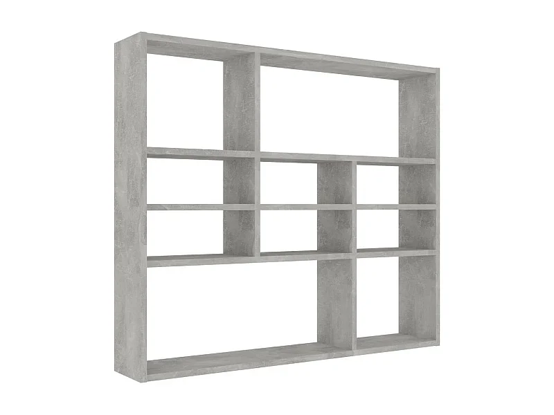Étagère murale Gris béton 90x16x78