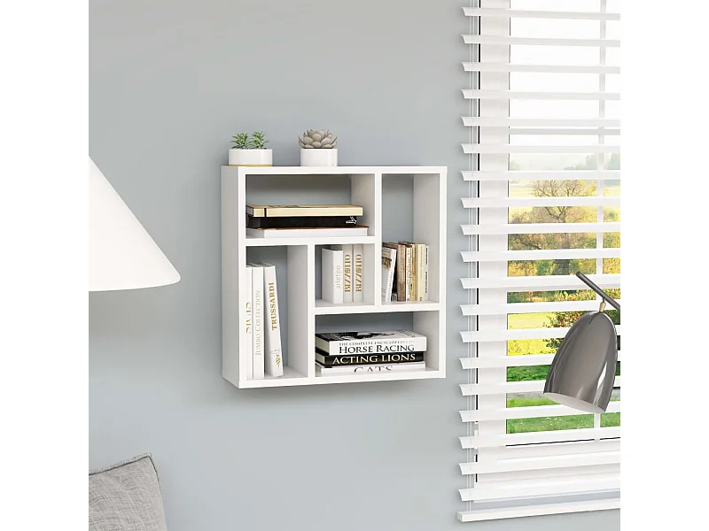 Étagère murale Blanc 45,1x16x45,1