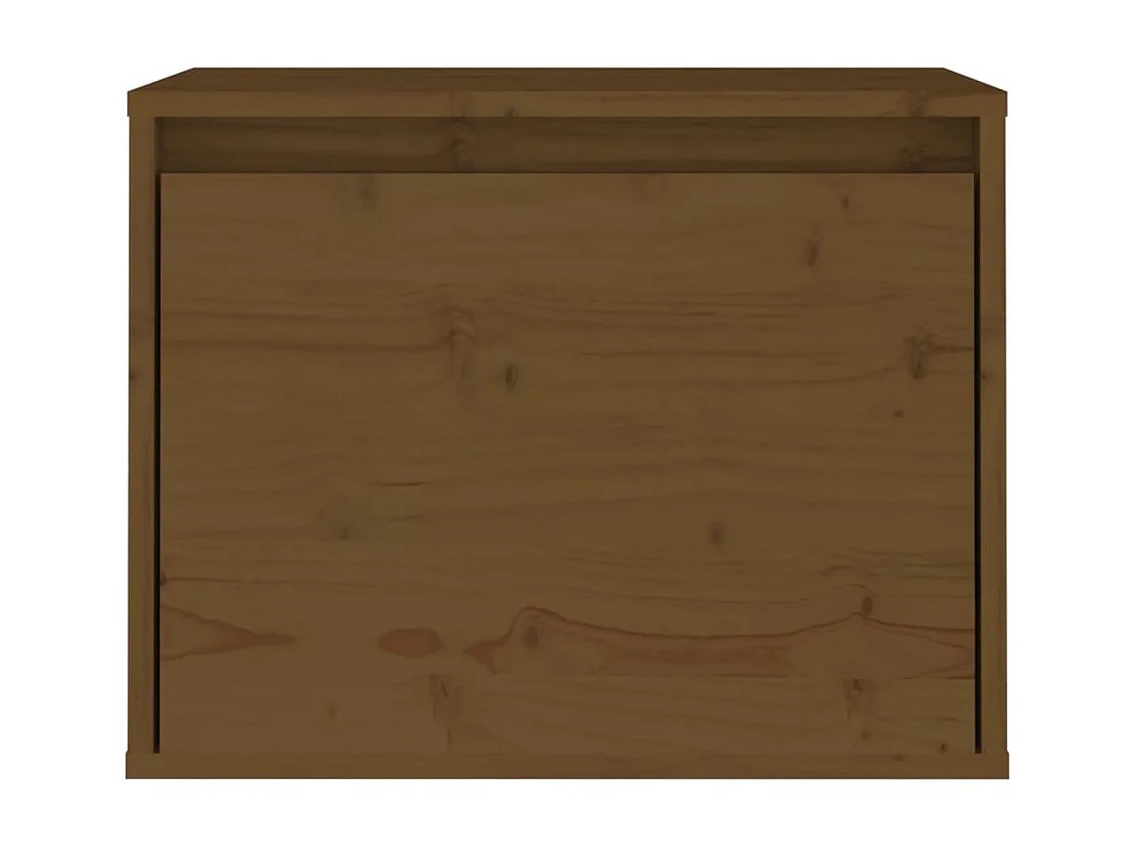 Armoire murale Marron miel 45x30x35 Bois de pin massif