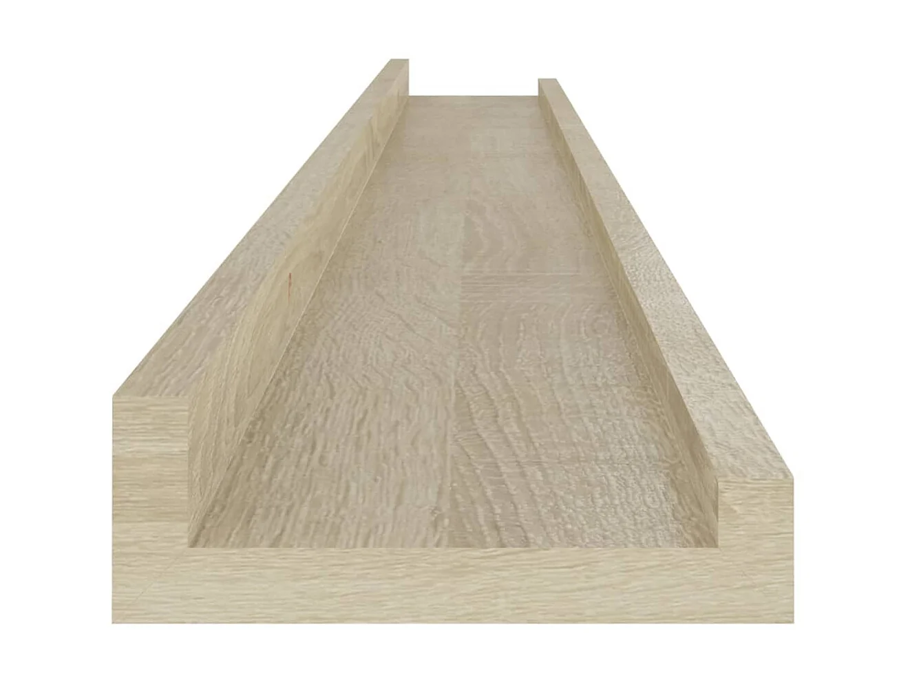 Étagères murales 4 pcs Chêne Sonoma 100x9x3