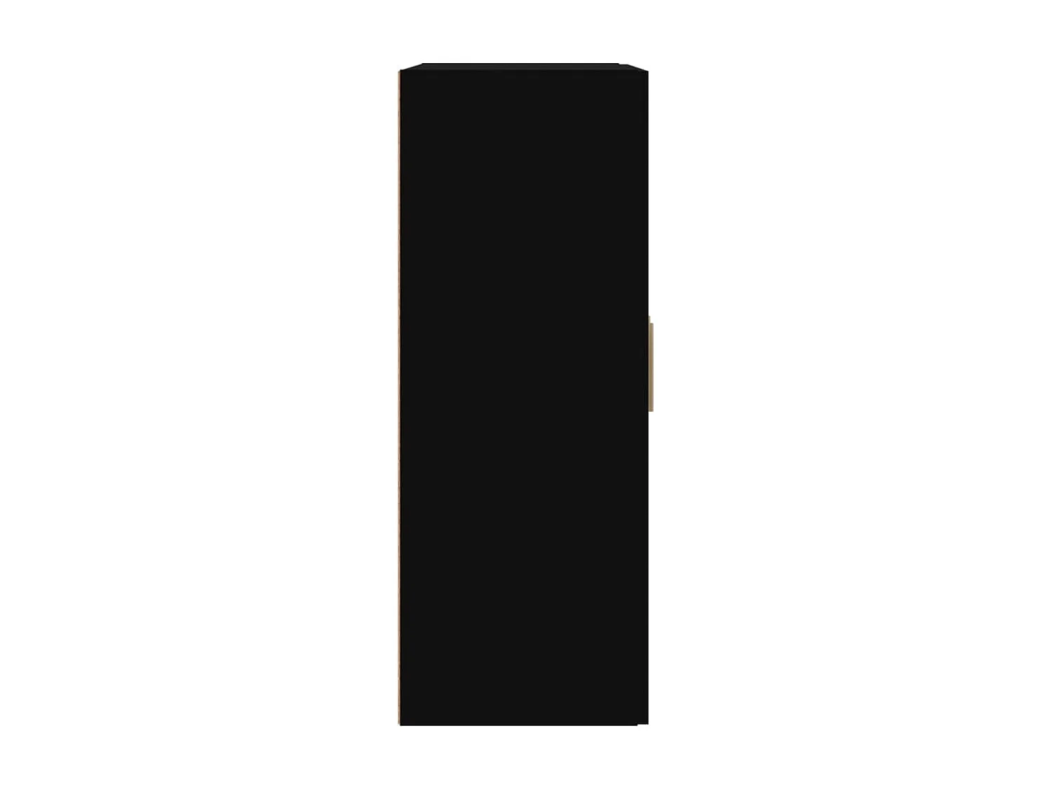 Armoire murale Noir 69,5x32,5x90 Bois d'ingénierie
