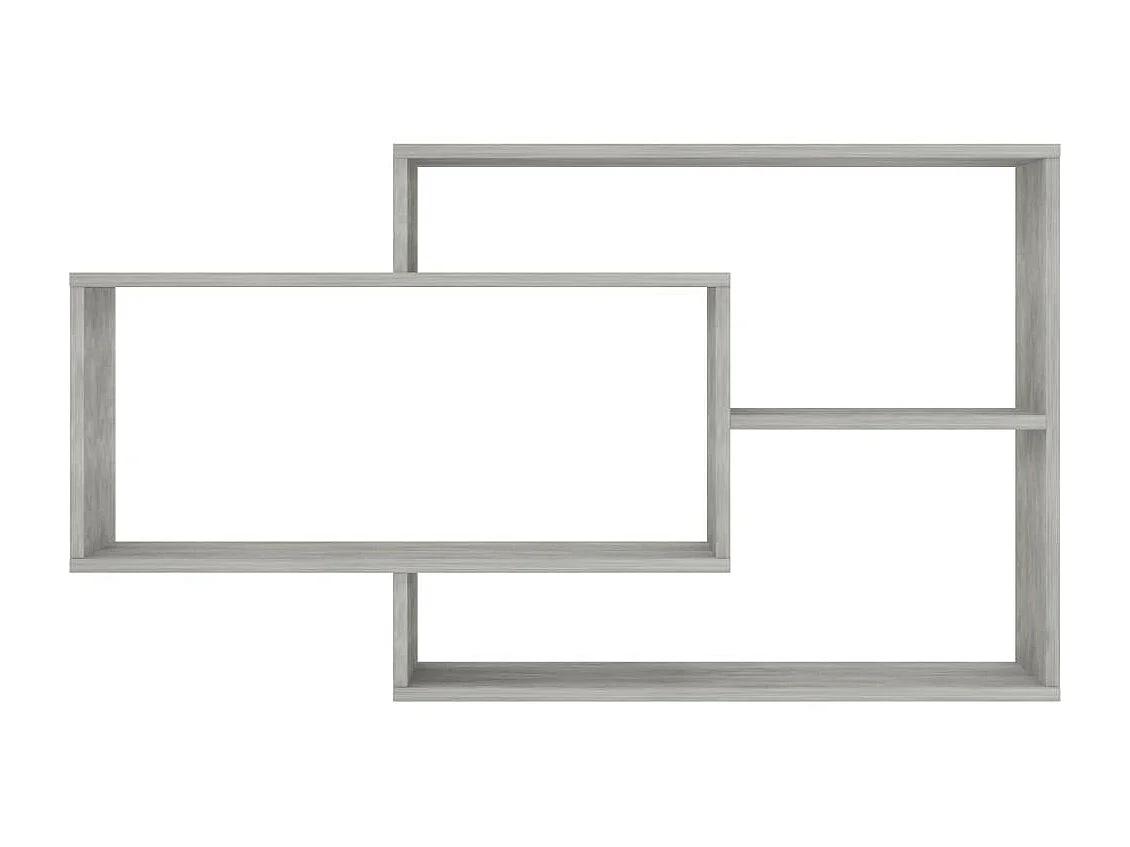 Étagères murales Gris béton 104x20x60