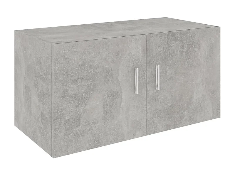 Armoire murale Gris béton 80x39x40