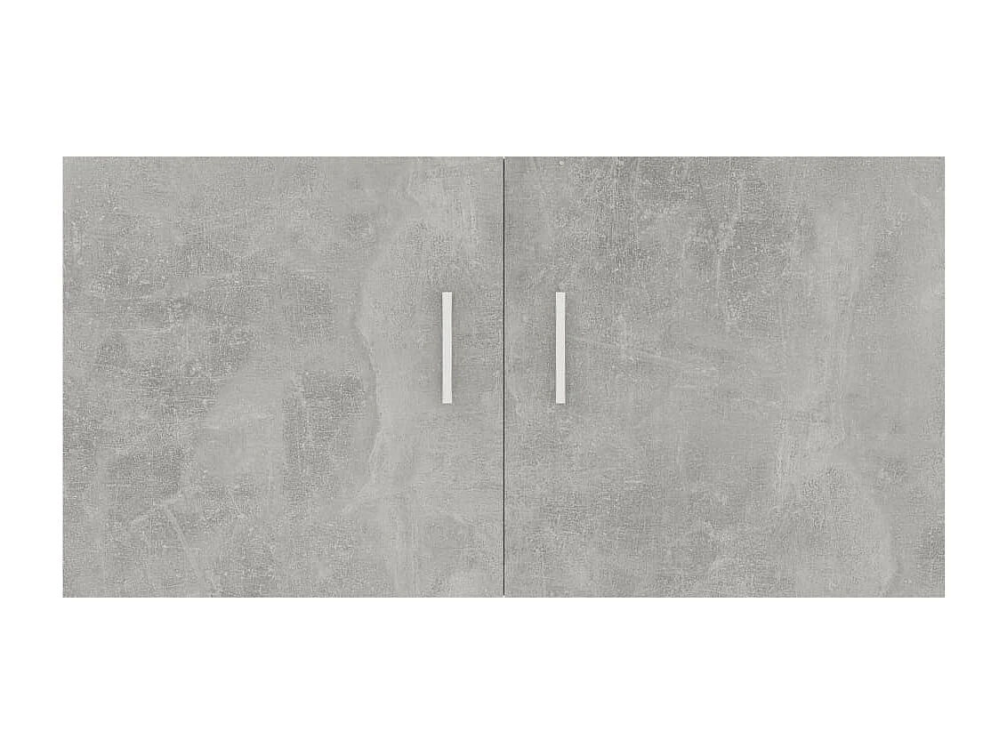 Armoire murale Gris béton 80x39x40