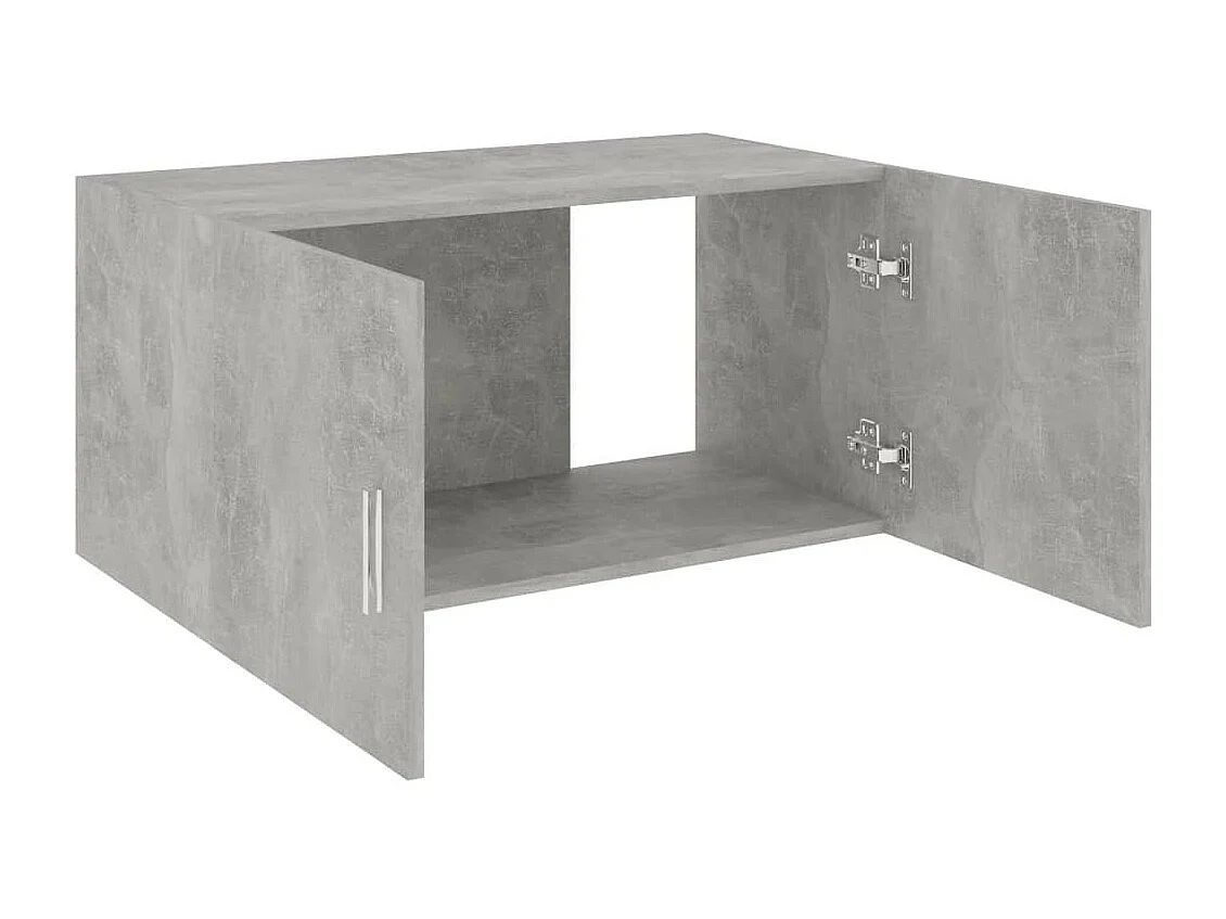 Armoire murale Gris béton 80x39x40