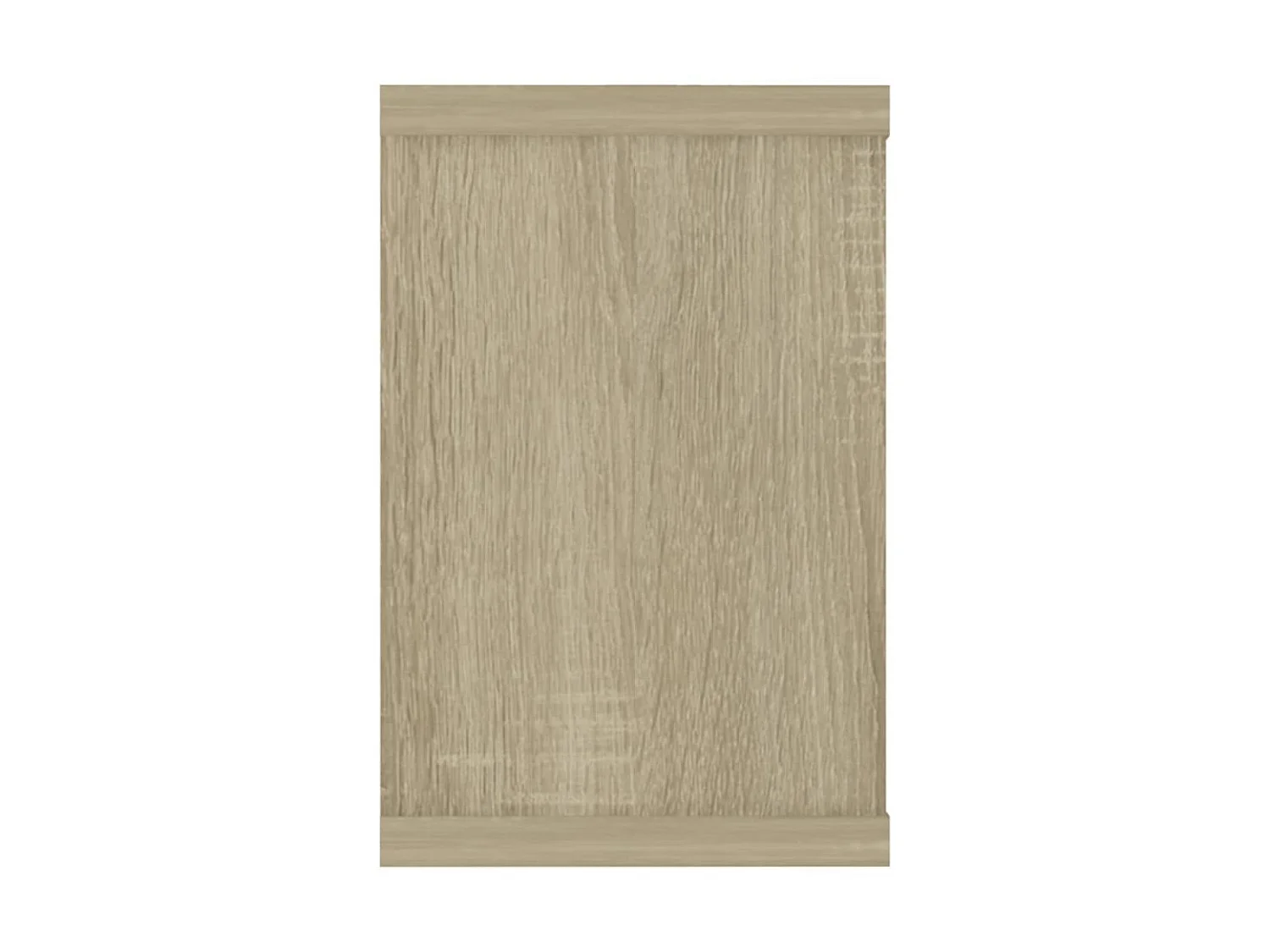 Étagères cube murales 2 pcs Chêne sonoma 60x15x23