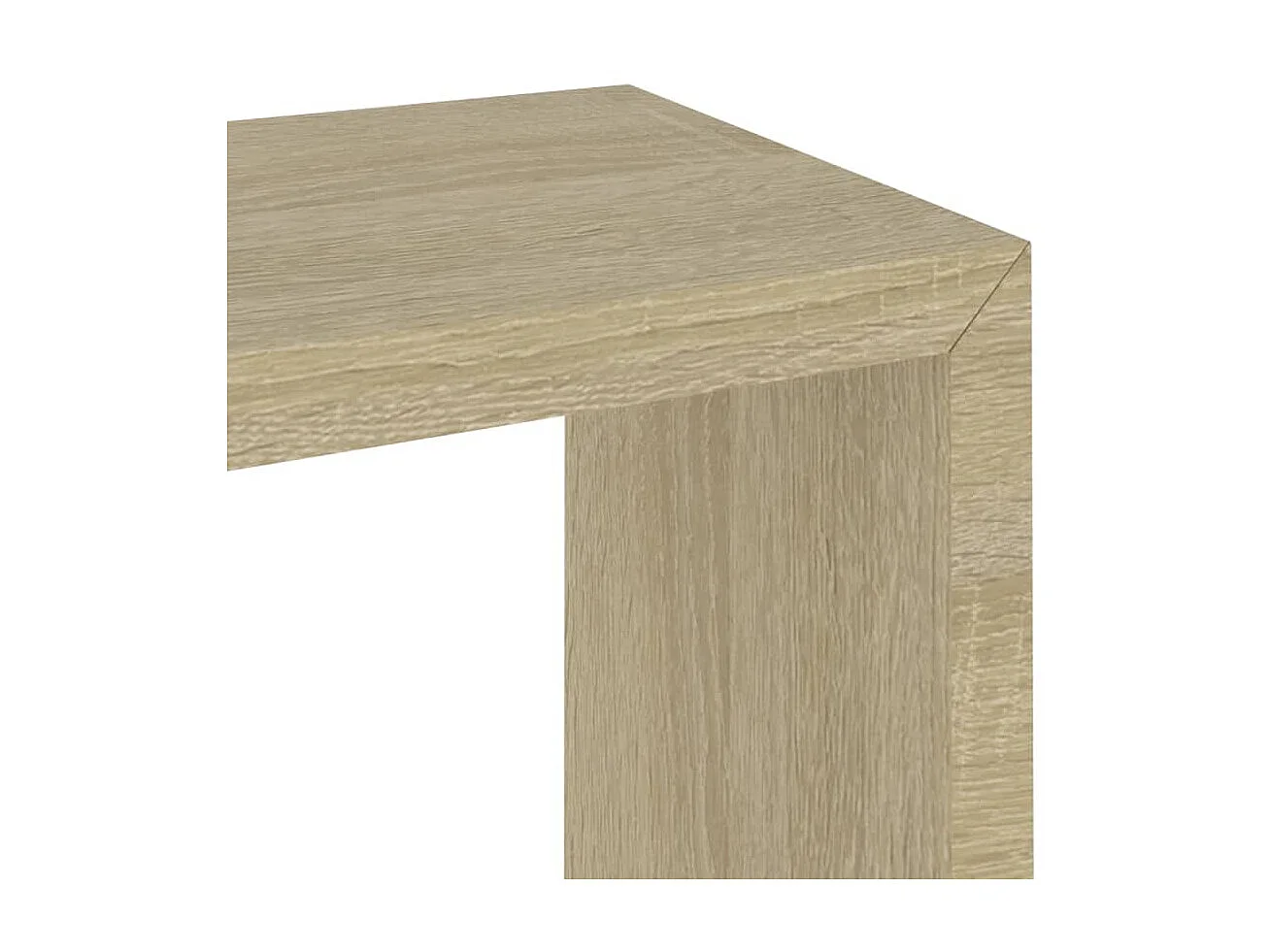 Étagères murales sous forme de cube 3 pcs Chêne sonoma