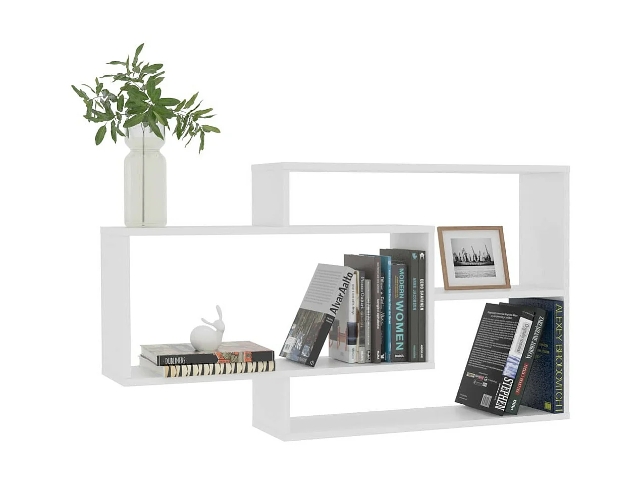 Étagères murales Blanc 104x20x60