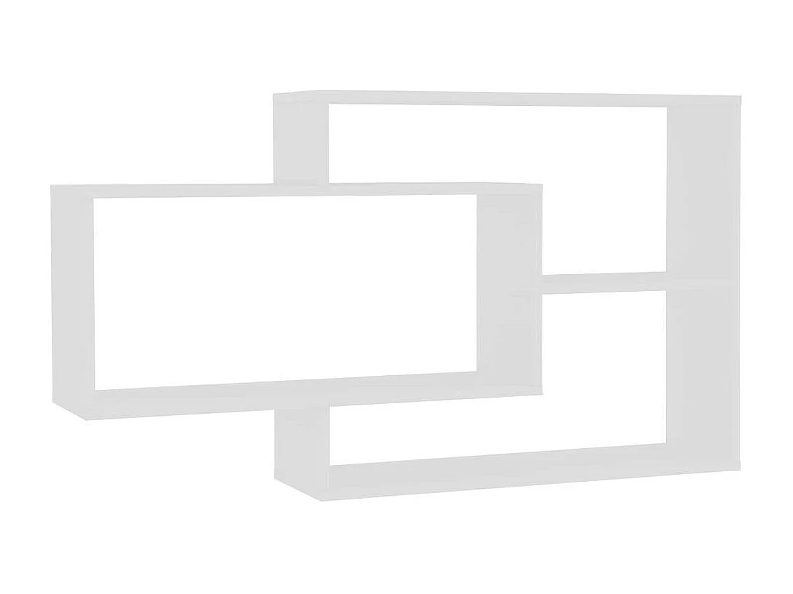 Étagères murales Blanc 104x20x60