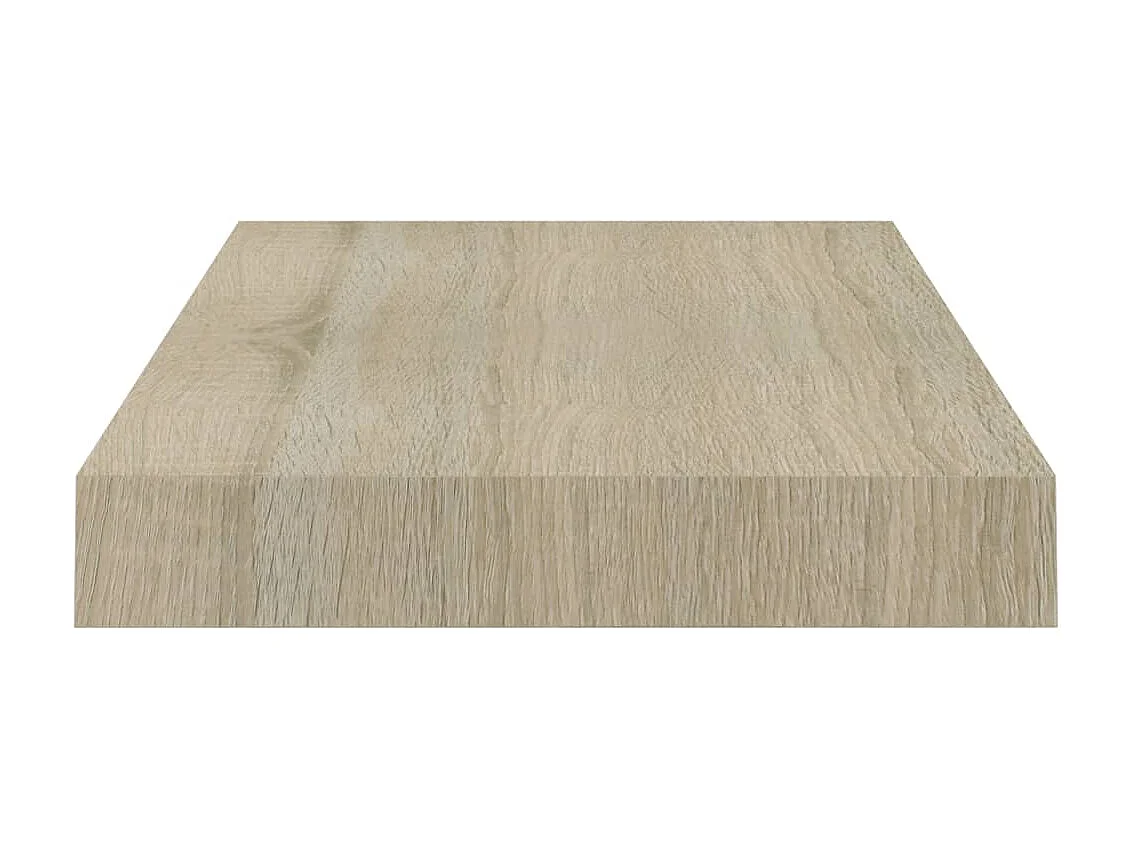 Étagères murales flottantes 4 pcs Chêne 40x23x3,8 MDF