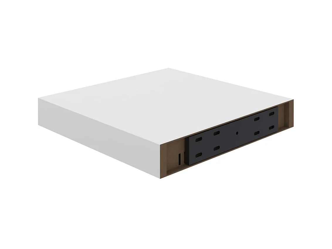 Étagère murale flottante Blanc 23x23,5x3,8 MDF